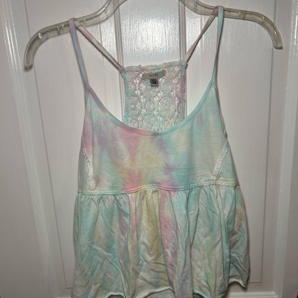 Pastel Tie-Dye Tank